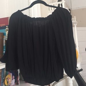 Off the shoulder top